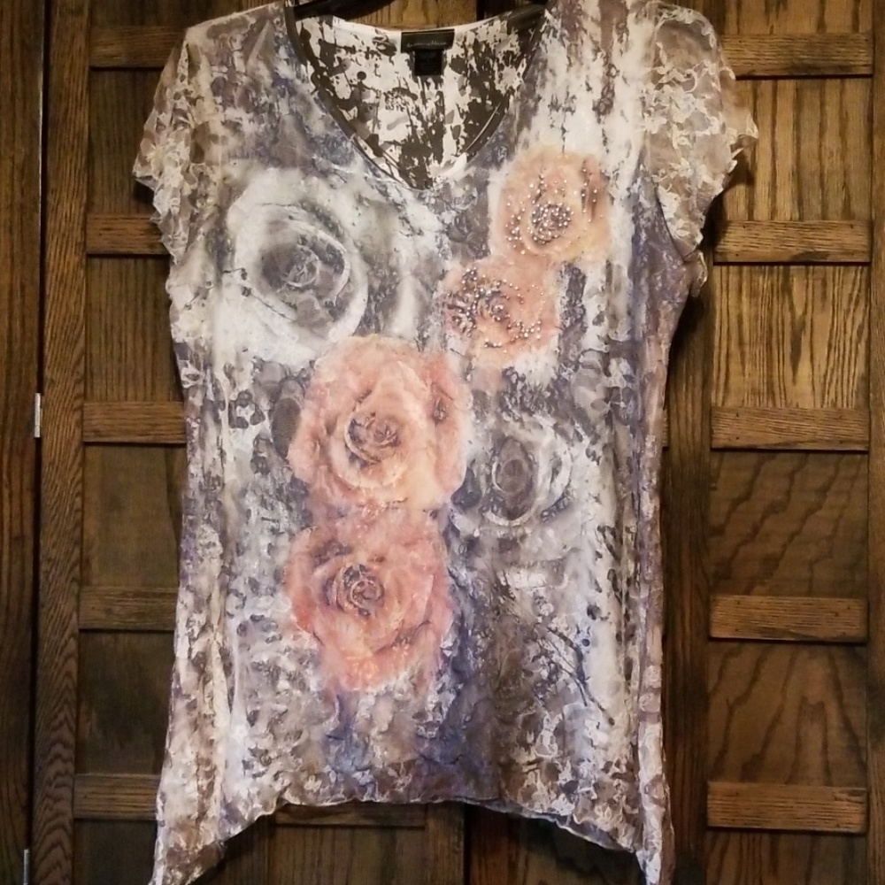 Misses floral top